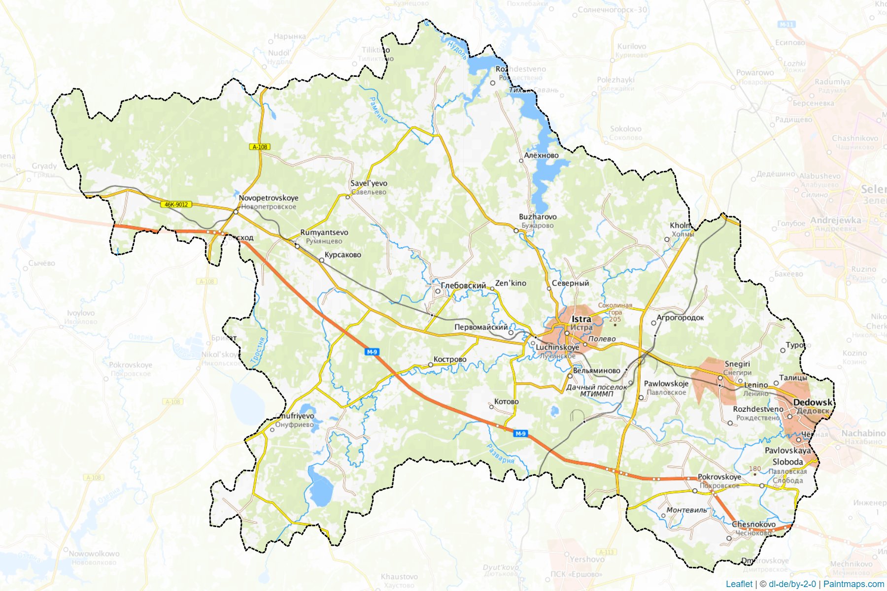 Istrinskiy (Moscow Oblast) Map Cropping Samples-1