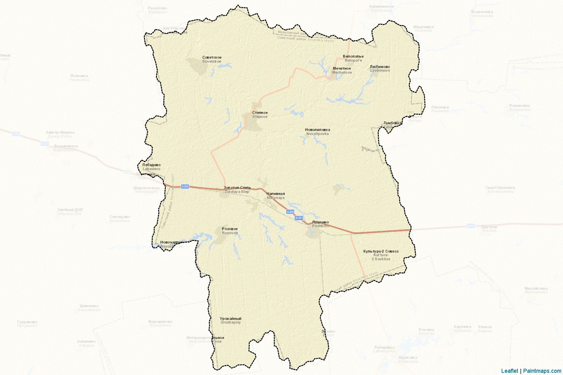 Sovetskiy (Saratov) Map Cropping Samples-2