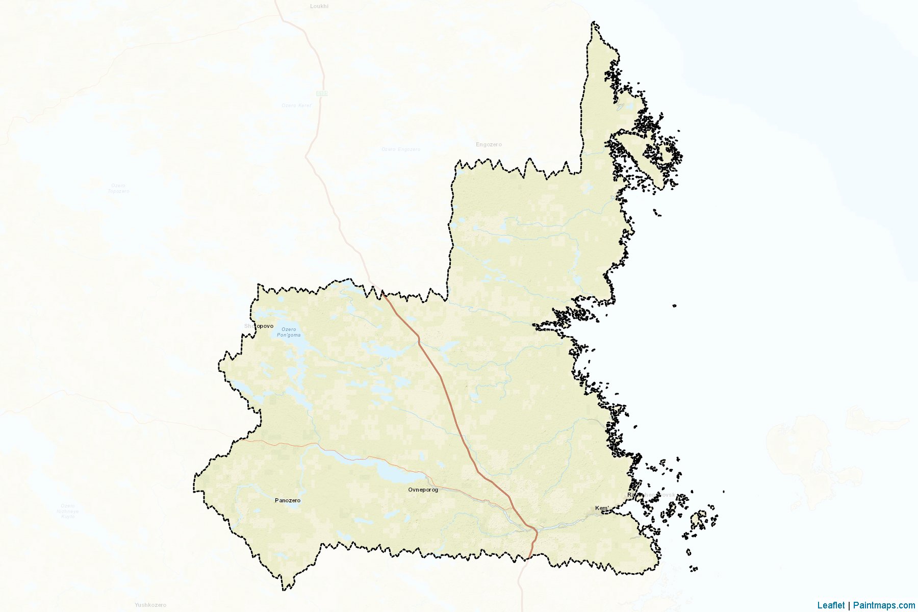 Kemskiy (Karelia) Map Cropping Samples-2