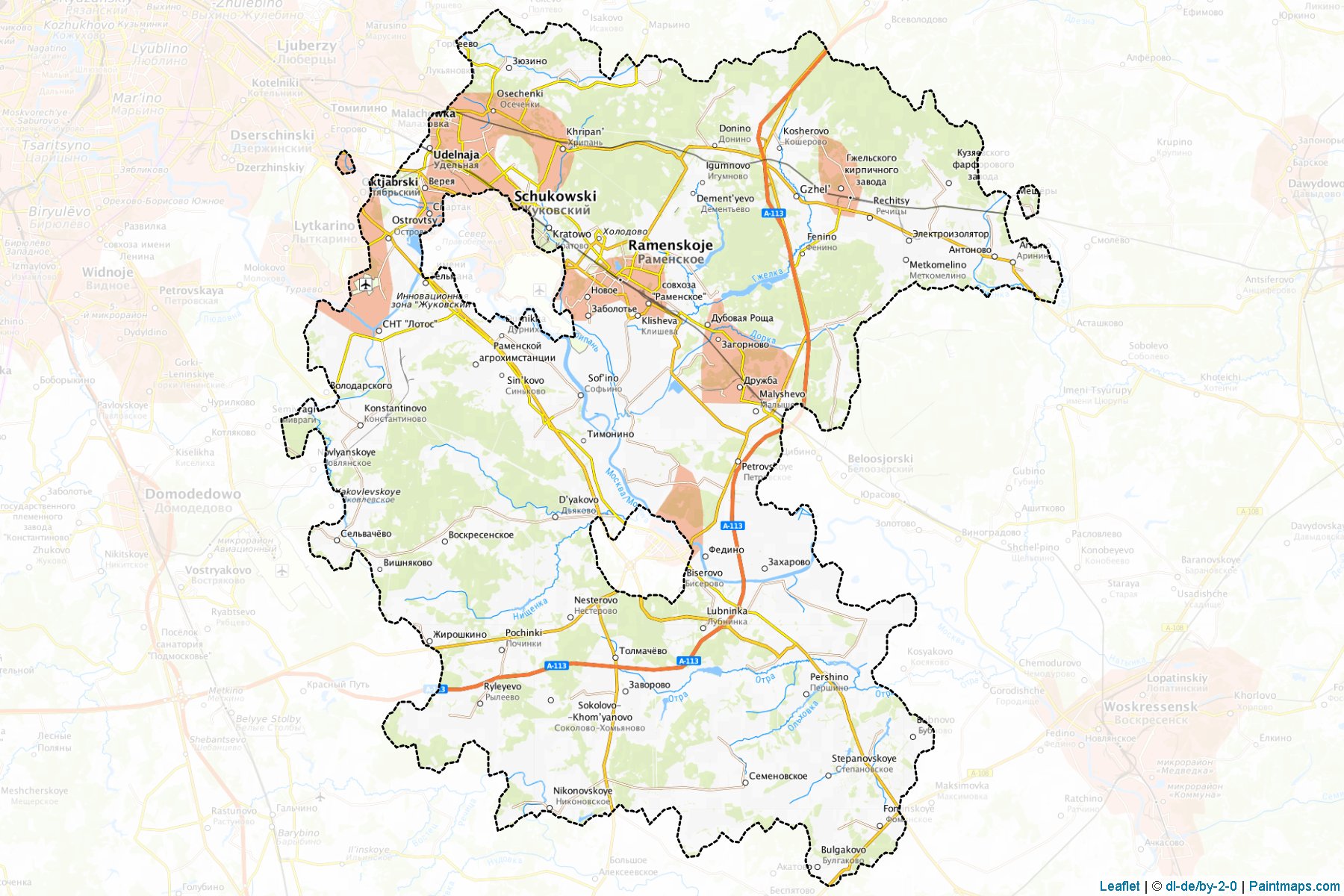 Ramenskiy (Moscow Oblast) Map Cropping Samples-1