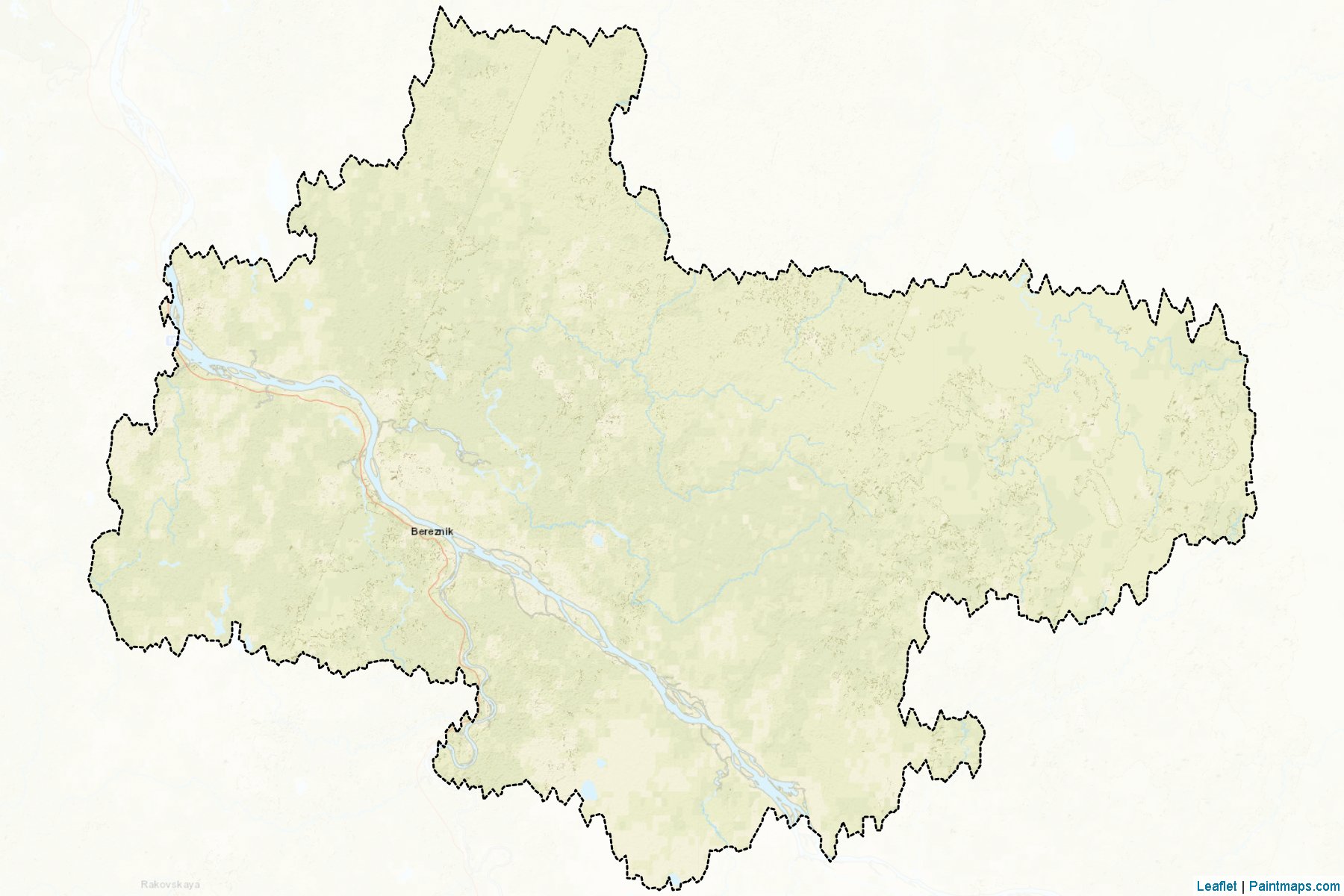 Vinogradovskiy (Arkhangelsk) Map Cropping Samples-2