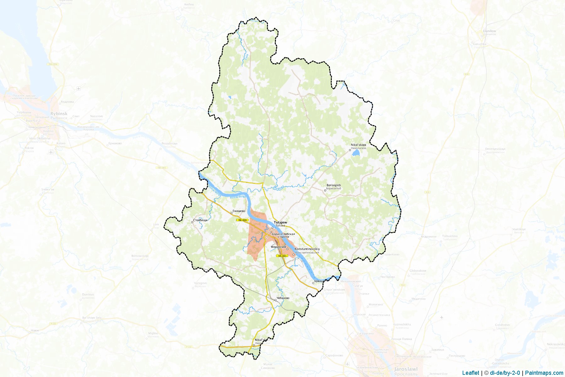 Tutaevskiy (Yaroslavl) Map Cropping Samples-1