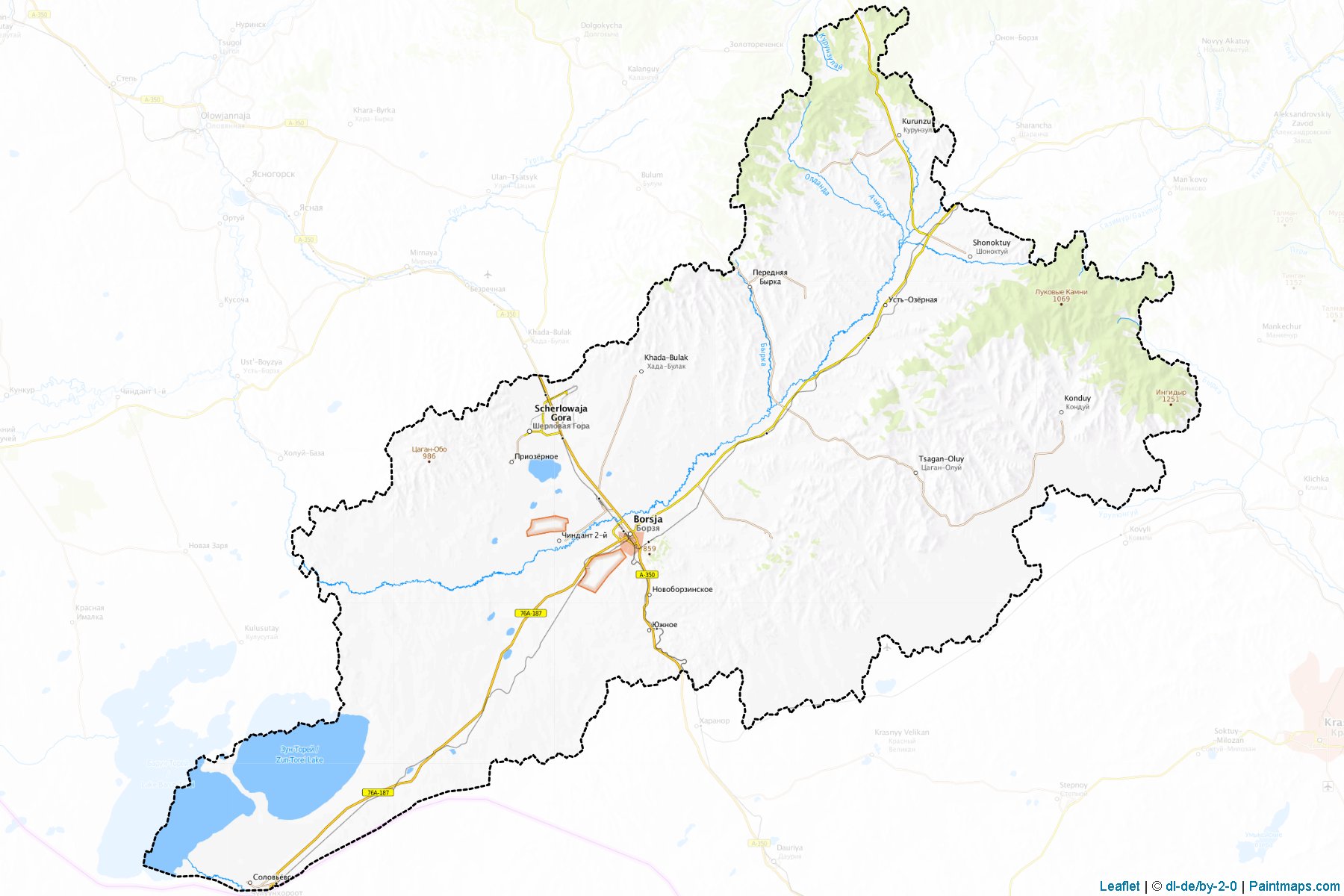 Borzinskiy (Zabaykalsky) Map Cropping Samples-1