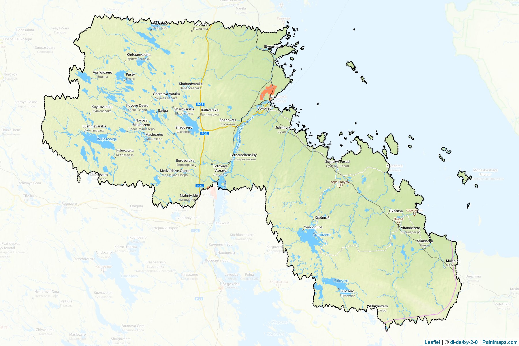 Belomorskiy (Karelia) Map Cropping Samples-1