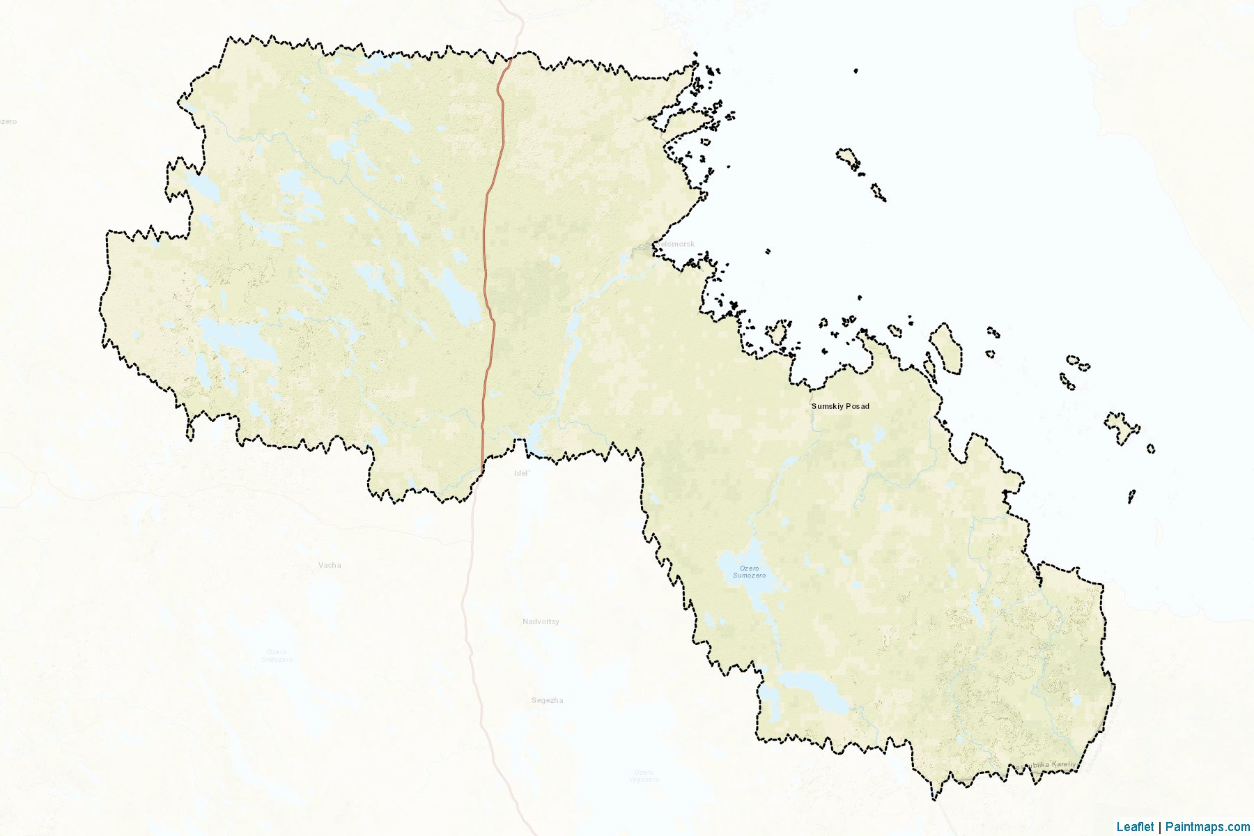 Belomorskiy (Karelia) Map Cropping Samples-2