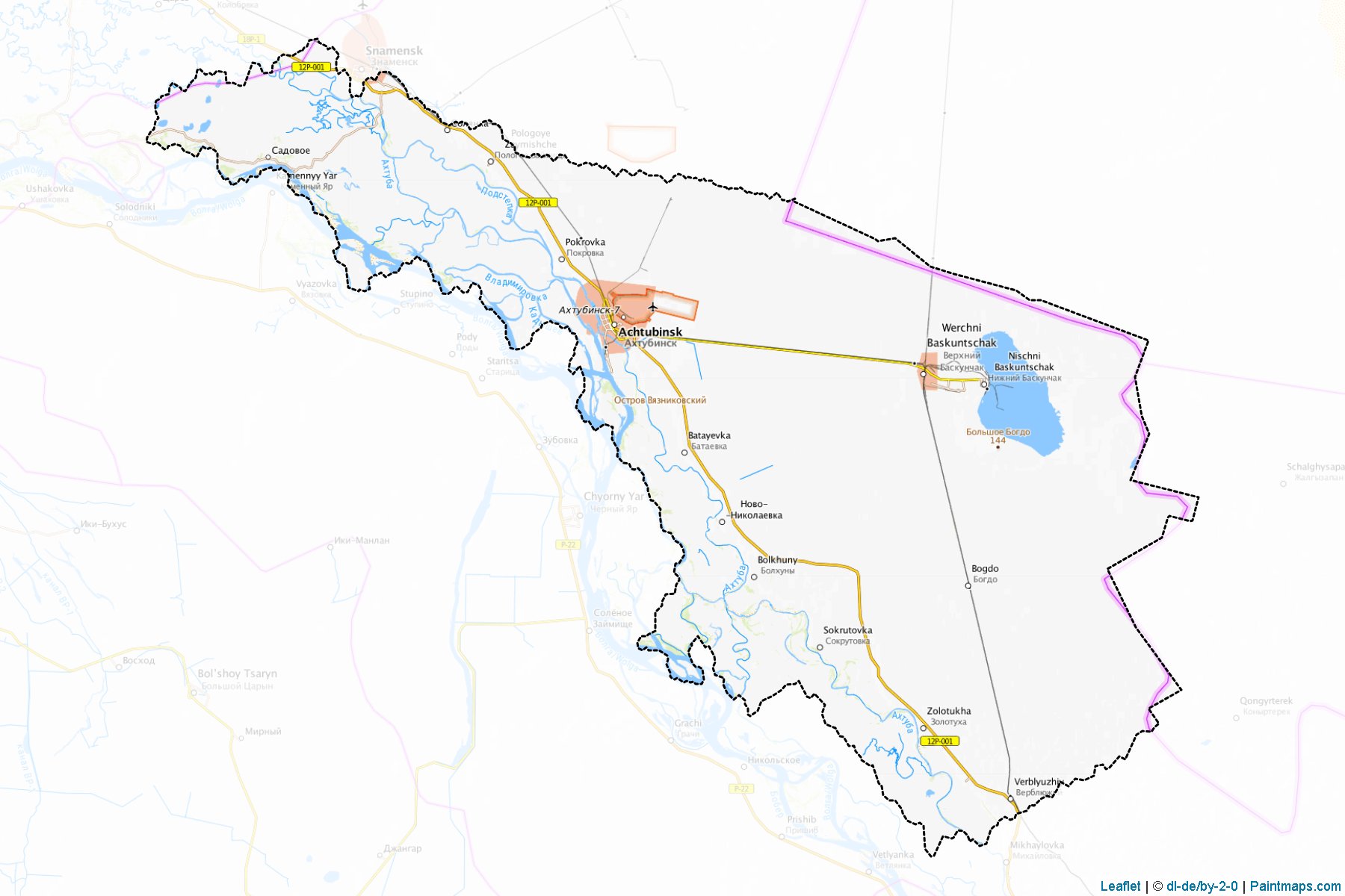 Akhtubinskiy (Astrakhan) Map Cropping Samples-1