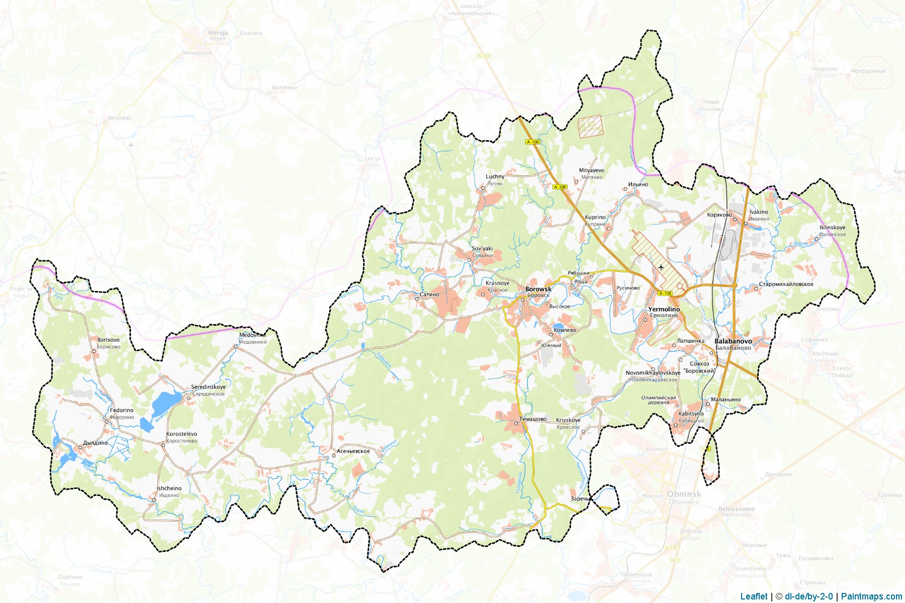 Borovskiy (Kaluga) Map Cropping Samples-1