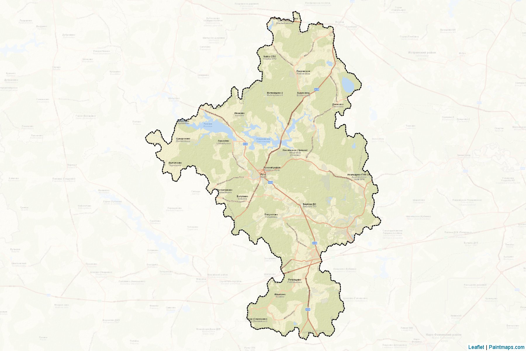 Ruzskiy (Moscow Oblast) Map Cropping Samples-2