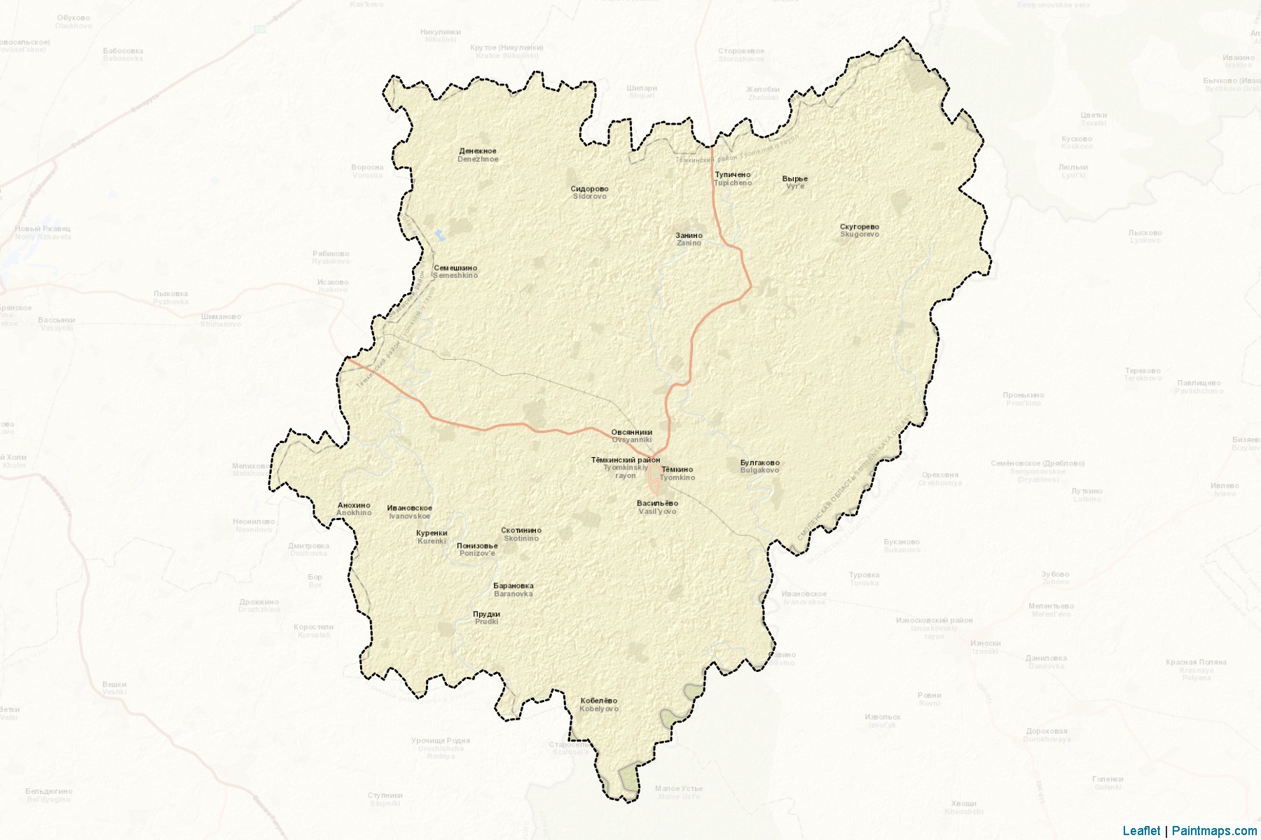 Muestras de recorte de mapas Temkinskiy (Smolensk)-2