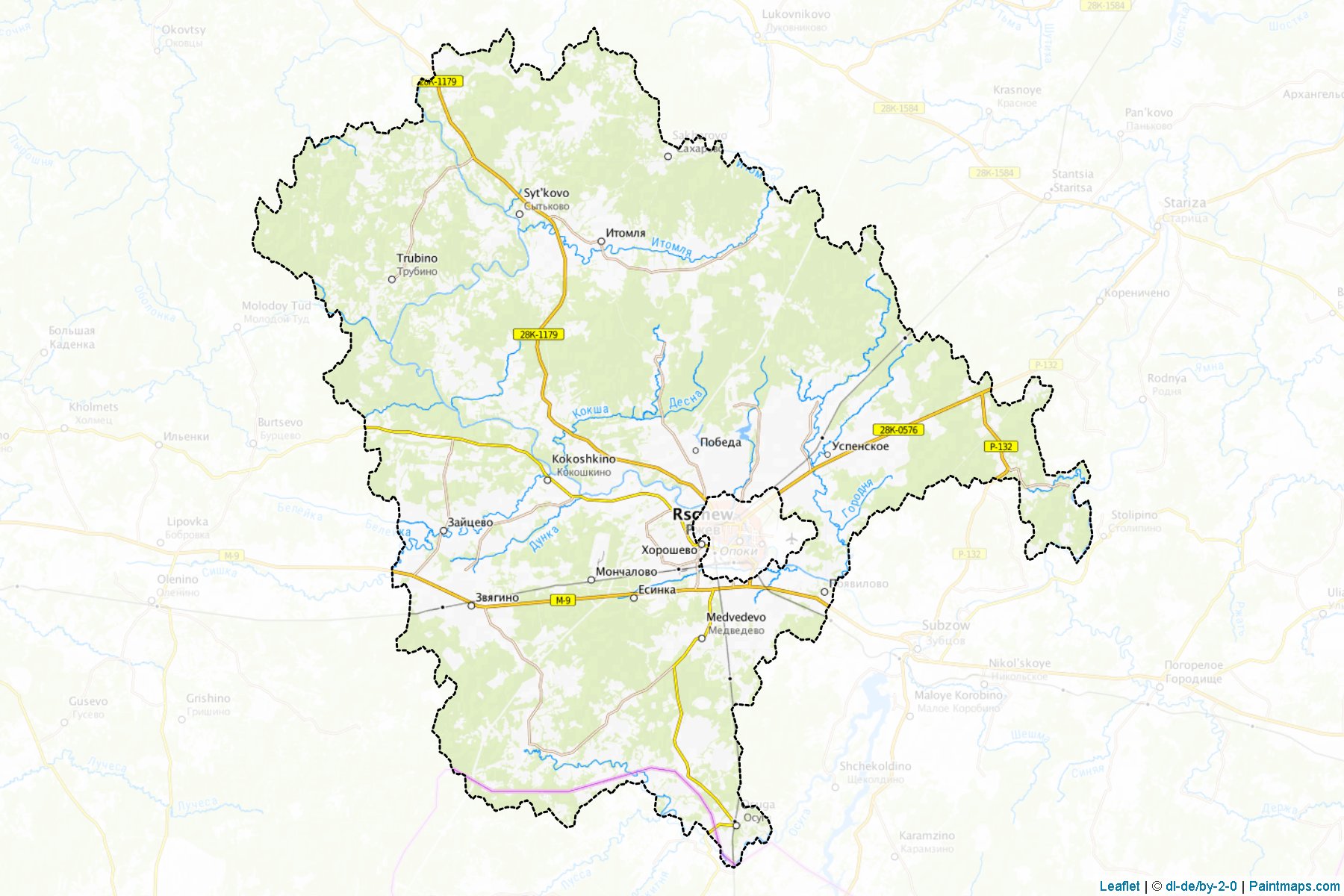 Rzhevskiy (Tver) Map Cropping Samples-1