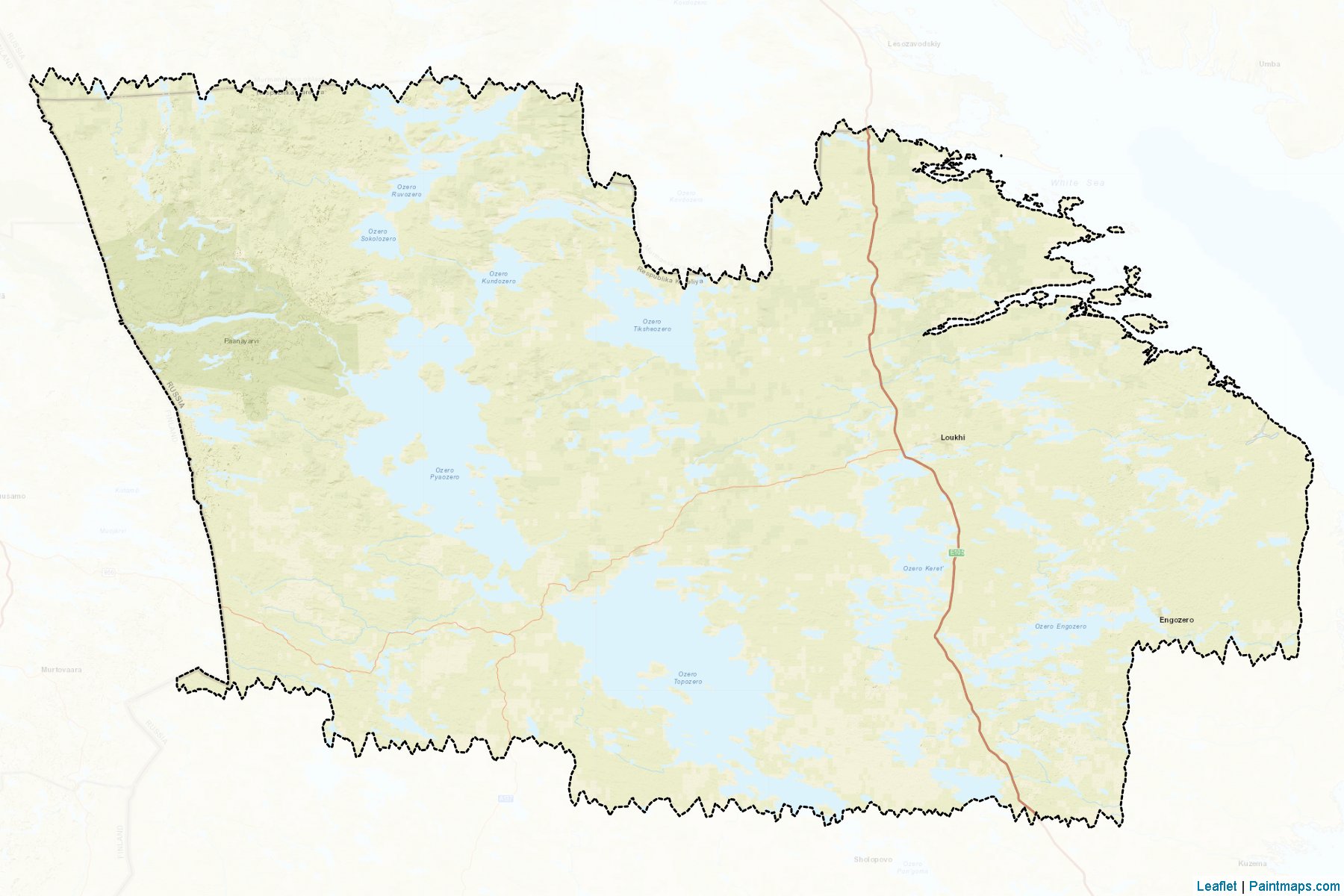 Loukhskiy (Karelia) Map Cropping Samples-2