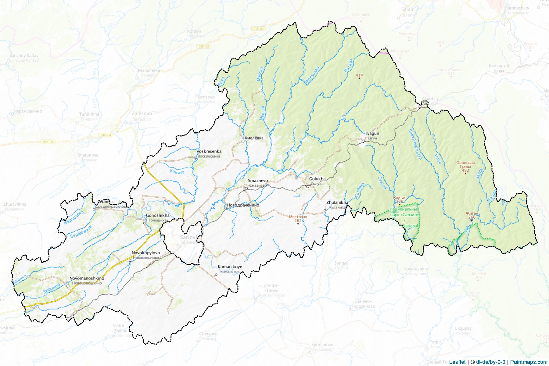 Zarinskiy (Altai) Map Cropping Samples-1