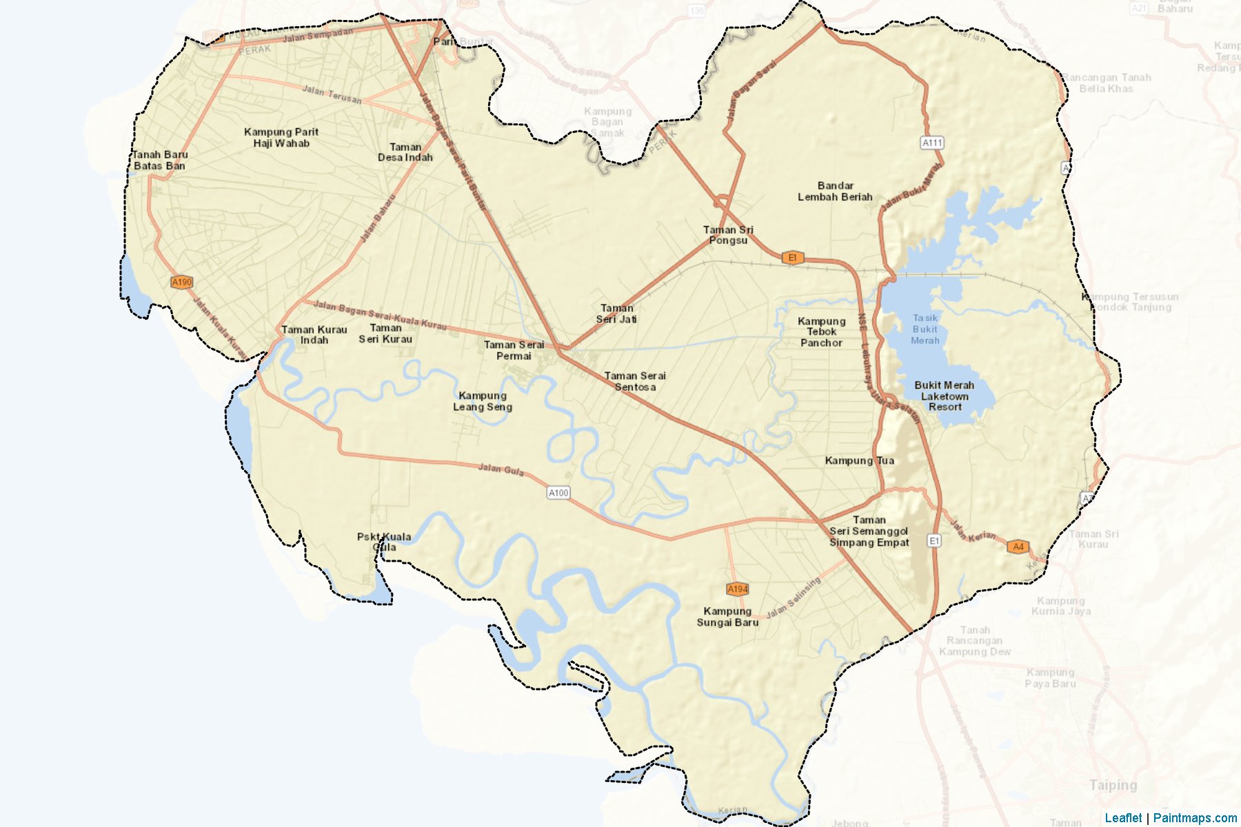 Kerian (Perak) Map Cropping Samples-2