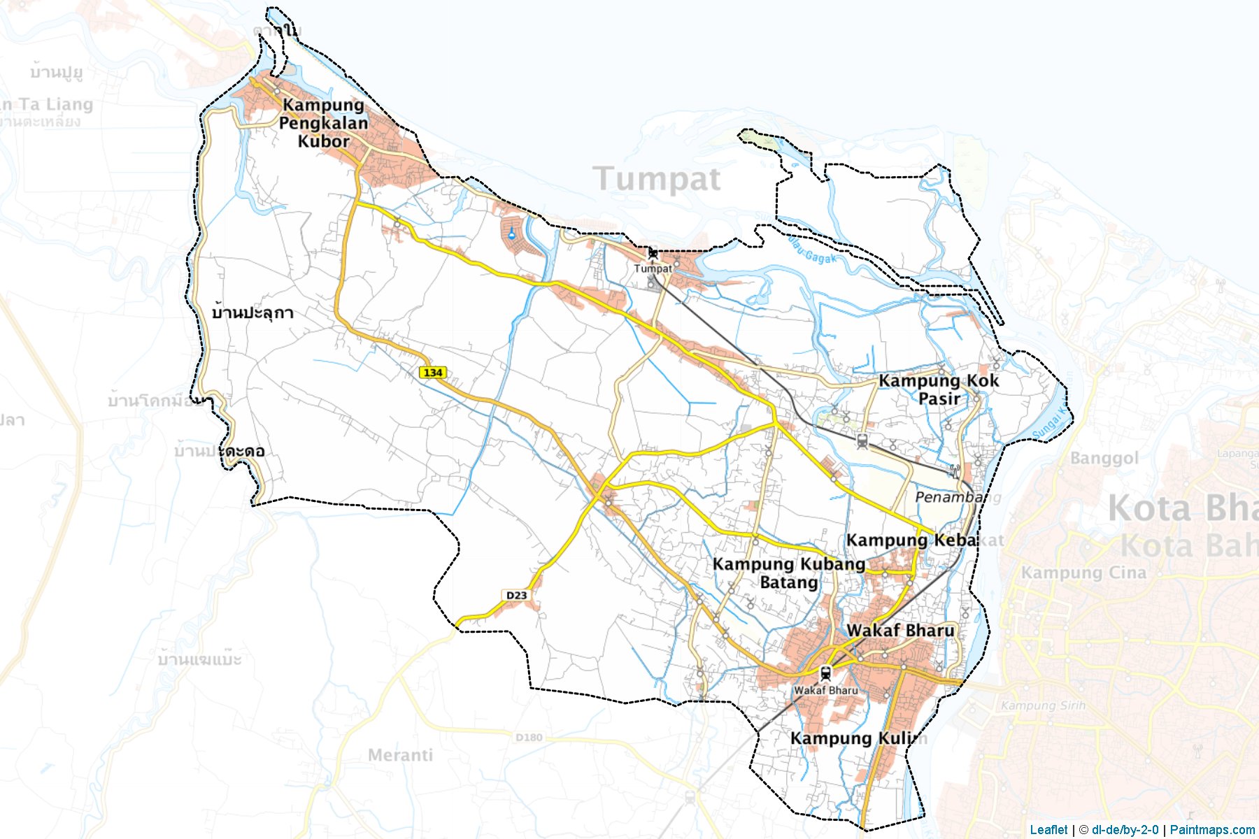 Tumpat (Kelantan) Map Cropping Samples-1