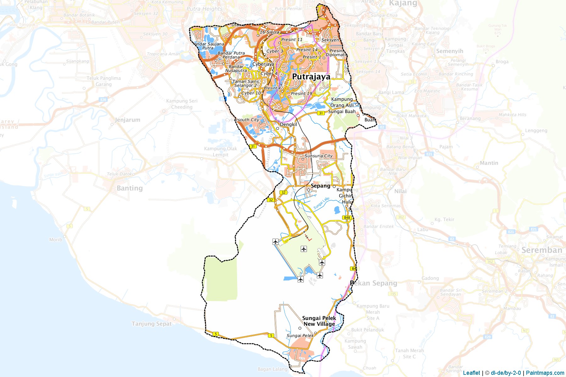 Sepang (Selangor) Map Cropping Samples-1