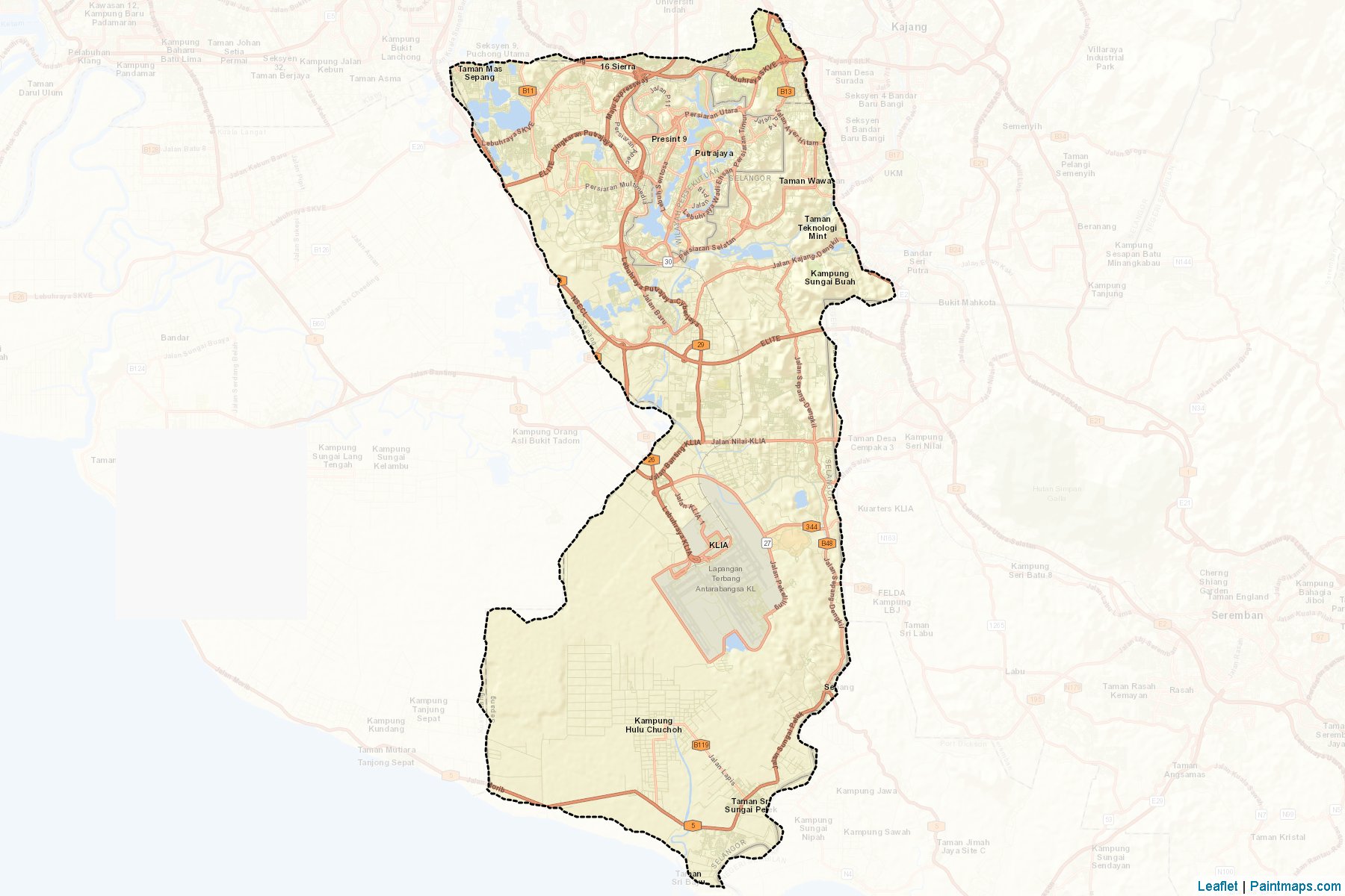 Sepang (Selangor) Map Cropping Samples-2