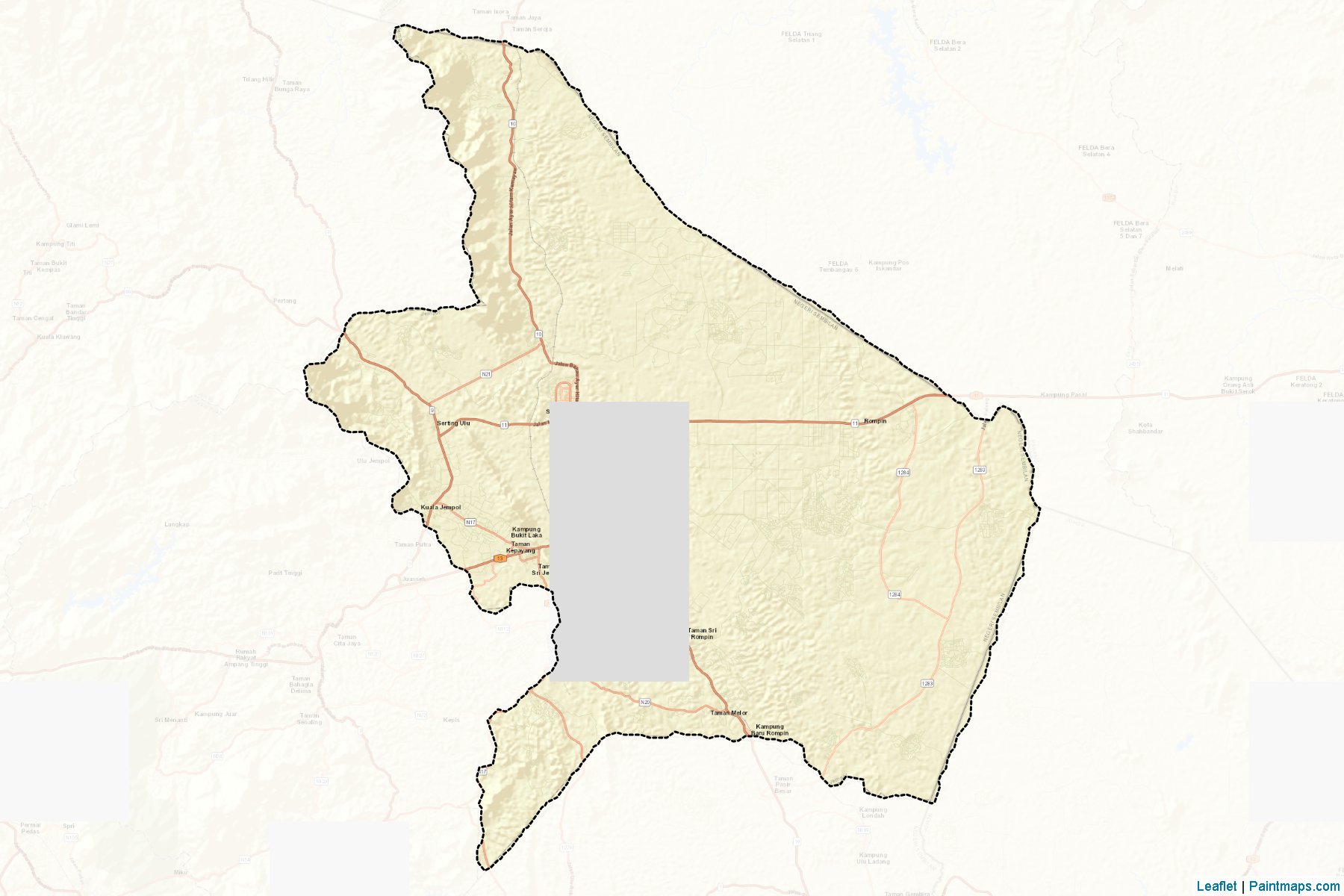 Jempol (Negeri Sembilan) Haritası Örnekleri-2