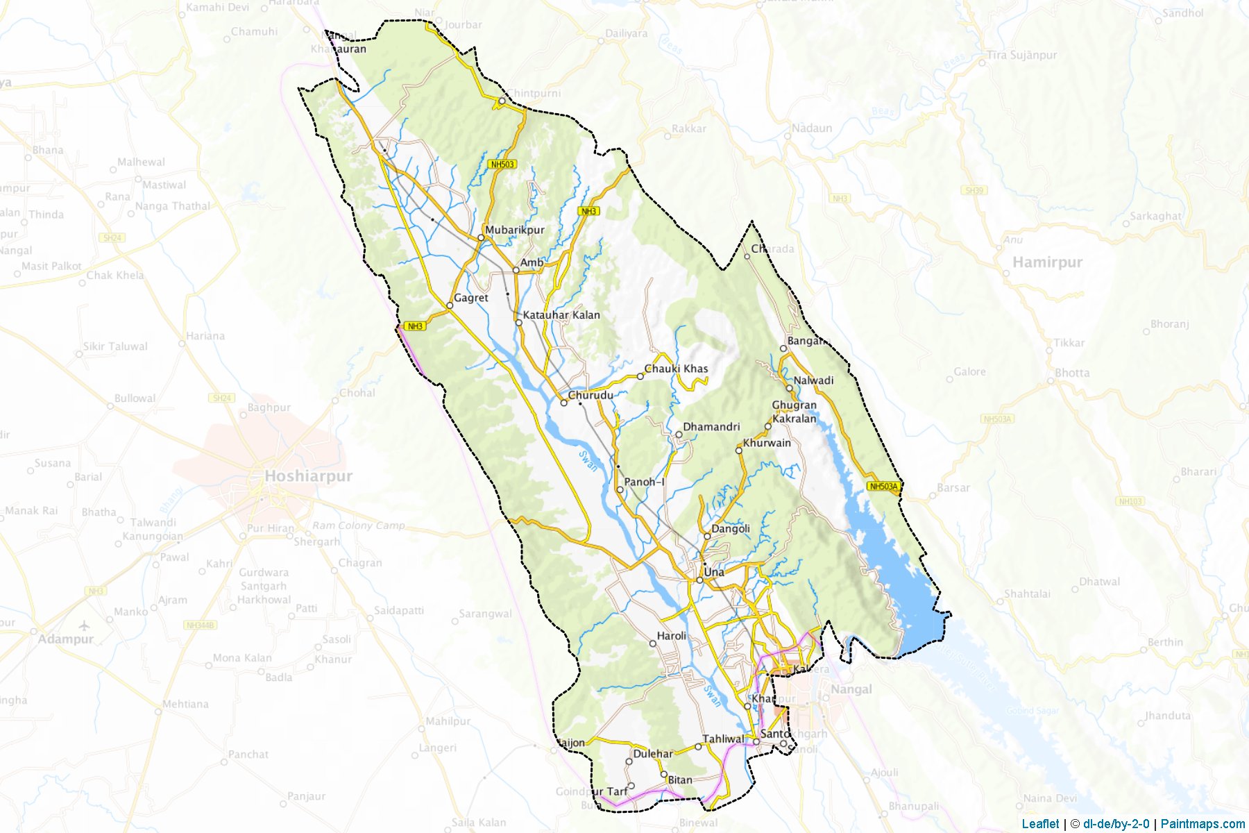 Una (Himachal Pradesh) Map Cropping Samples-1