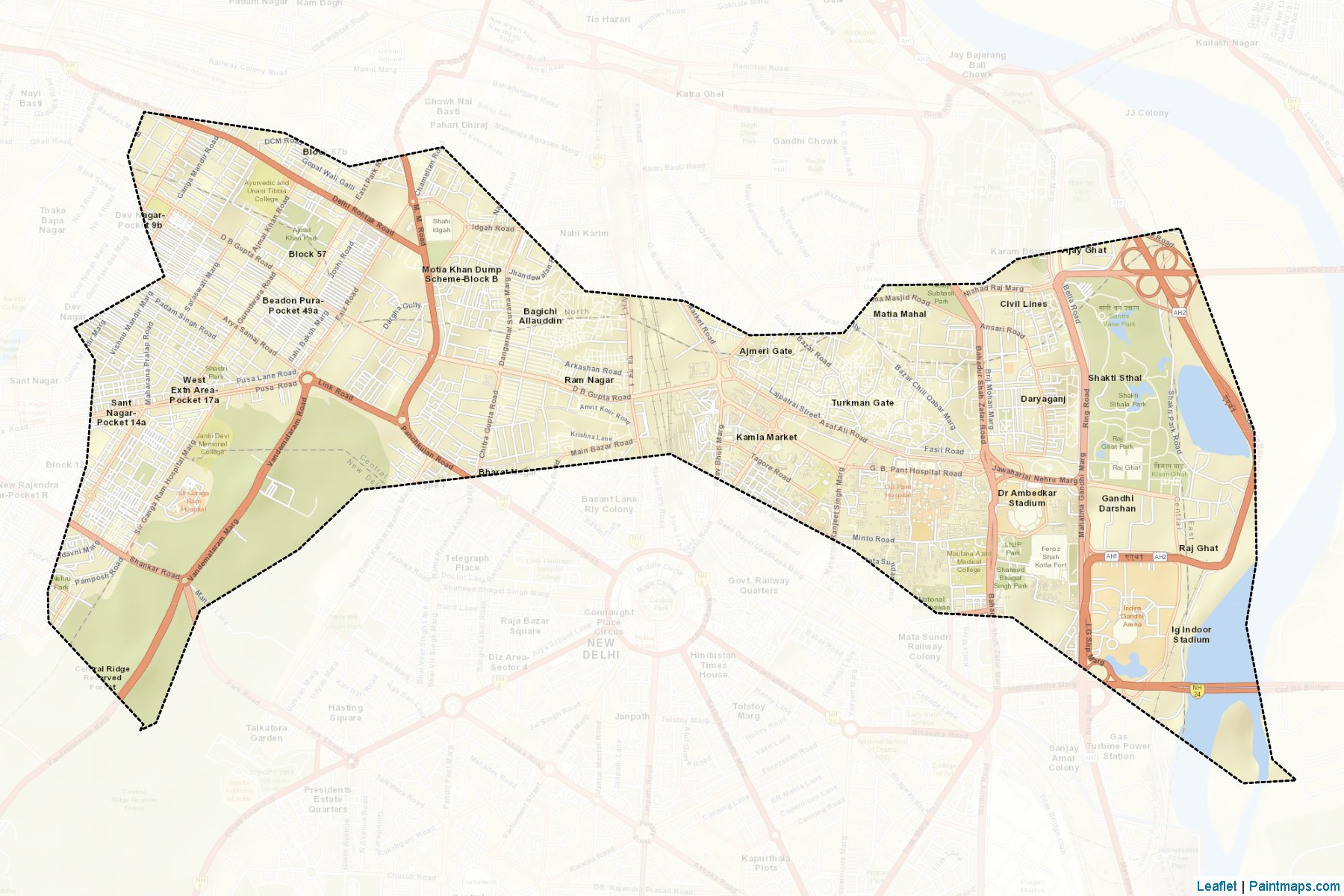 Central (Delhi) Map Cropping Samples-2