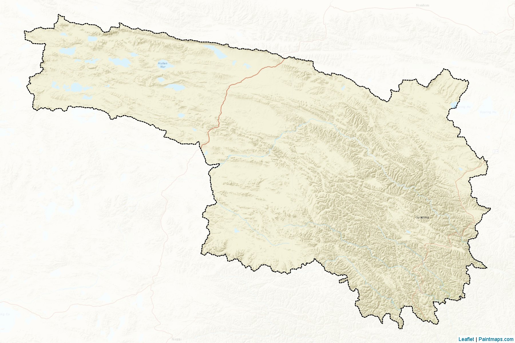 Yushu Zangzu (Qinghai) Map Cropping Samples-2