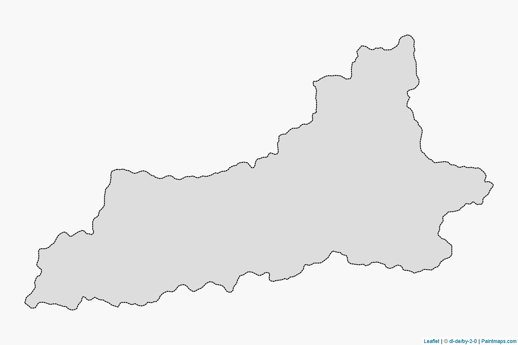 Muestras de recorte de mapas Xi'an (Shaanxi)-1